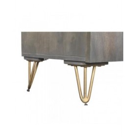 Credenza DKD Home Decor Metallo Marrone Legno di mango (177 x 45 x 77 cm)