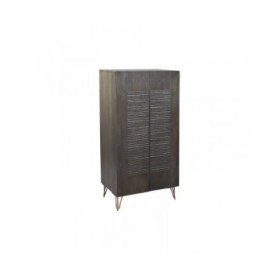 Armadio DKD Home Decor Marrone Metallo Legno di mango 70 x 45 x 142 cm