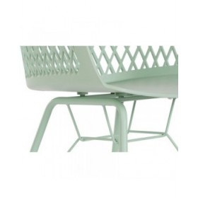 Sedia da Sala da Pranzo DKD Home Decor 57 x 57 x 80,5 cm Verde