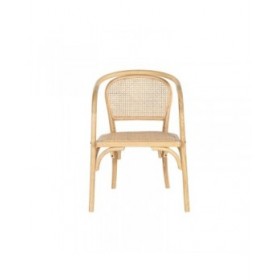 Sedia da Sala da Pranzo DKD Home Decor Naturale 53 x 54 x 80 cm