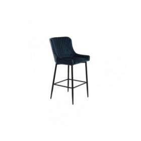 Sgabello DKD Home Decor Blu Marino Metallo 47 x 58 x 96,5 cm