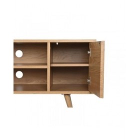 Mobile TV DKD Home Decor Naturale Metallo Legno MDF 120 x 40 x 57 cm