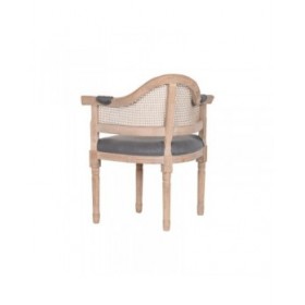 Sedia da Sala da Pranzo DKD Home Decor Grigio scuro 67 x 51 x 85 cm 79 x 53 x 85 cm