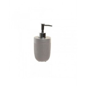 Dispenser di Sapone DKD Home Decor Grigio Cemento polipropilene