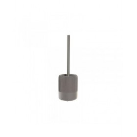 Scopino per il Bagno DKD Home Decor 11 X 11 X 36,5 CM Grigio Cemento Acciaio inossidabile