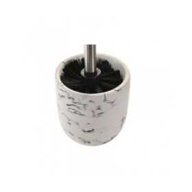 Scopino per il Bagno DKD Home Decor Nero Cemento Bianco 10 x 10 x 36 cm