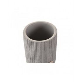 Bicchiere DKD Home Decor Grigio Cemento 8 x 8 x 10 cm