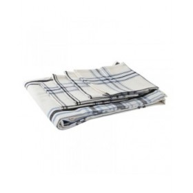 Tovaglia e tovaglioli DKD Home Decor 150 x 150 x 0,5 cm Nero Beige Azzurro Bianco