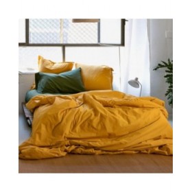 Copripiumino HappyFriday Basic Senape 240 x 220 cm
