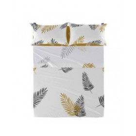 Lenzuolo Superiore HappyFriday Blanc Foliage Multicolore 260 x 270 cm