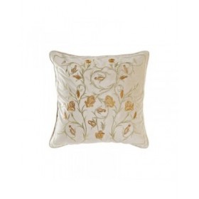 Cuscino DKD Home Decor Dorato 45 x 10 x 45 cm Fiori