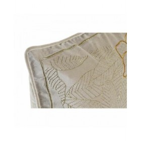 Cuscino DKD Home Decor Dorato 45 x 10 x 45 cm Fiori