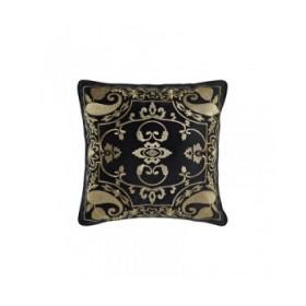 Cuscino DKD Home Decor Nero Dorato 45 x 10 x 45 cm Arabo