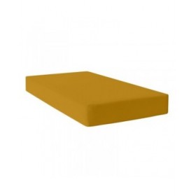 Lenzuolo con angoli HappyFriday BASIC Senape 160 x 200 x 32 cm