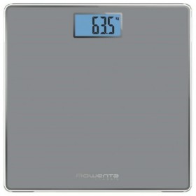 Bilancia Digitale da Bagno Rowenta BS1500 Vetro temperato Azzurro Grigio Batterie x 2