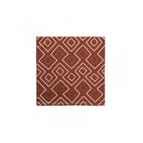 Fodera per cuscino DKD Home Decor Terracotta Geometrico 50 x 1 x 50 cm