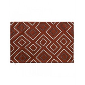 Fodera per cuscino DKD Home Decor 60 x 1 x 40 cm Terracotta Geometrico