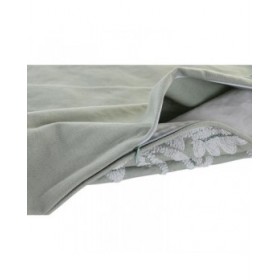 Fodera per cuscino DKD Home Decor Menta 50 x 1 x 50 cm