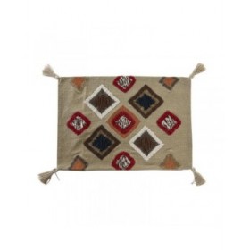 Fodera per cuscino DKD Home Decor 60 x 1 x 40 cm Multicolore Frange