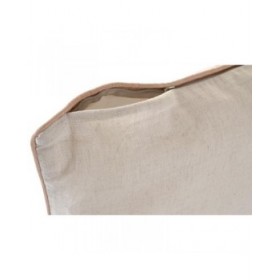 Cuscino DKD Home Decor 60 x 15 x 40 cm 60 x 1 x 40 cm Beige Alluminio Tradizionale
