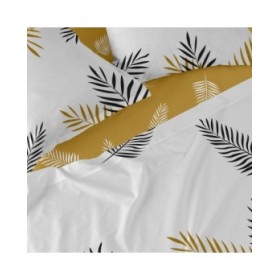Lenzuolo Superiore HappyFriday Blanc Foliage Multicolore 260 x 270 cm
