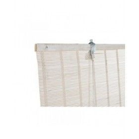 Store a rullo DKD Home Decor Verniciato Bianco Bambù 120 x 2 x 230 cm