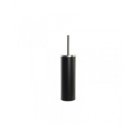 Scopino per il Bagno DKD Home Decor 10 x 10 x 38,4 cm Argentato Nero Metallo Acciaio inossidabile