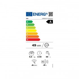 Lavatrice AEG L6FBI947P 9 kg 1400 rpm 60 cm 1400 rpm 9 kg Bianco