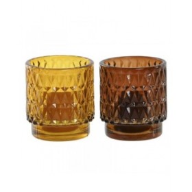 Set di Candele DKD Home Decor 36 g Città (2 Unità) (12 Unità)