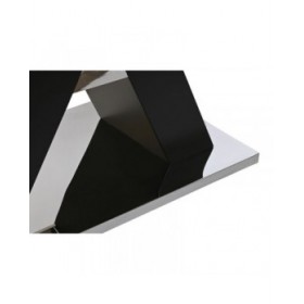 Tavolo da Pranzo DKD Home Decor Nero Legno Vetro Temperato Legno MDF 180 x 90 x 76 cm