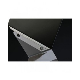 Tavolo da Pranzo DKD Home Decor Nero Legno Vetro Temperato Legno MDF 180 x 90 x 76 cm