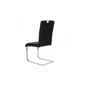 Sedia da Sala da Pranzo DKD Home Decor Nero Metallo Poliuretano (59 x 45 x 102 cm)
