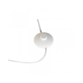 Lampada da Terra DKD Home Decor Metallo Poliestere Bianco Verde 220 V 50 W (40 x 40 x 129 cm)