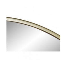 Specchio da parete DKD Home Decor Dorato Metallo 75 x 3 x 75 cm