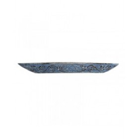 Centrotavola DKD Home Decor 80 x 18,5 x 7 cm Azzurro Bianco Blu Marino Mediterraneo (3 Pezzi)