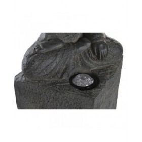 Statua Decorativa DKD Home Decor Buddha Magnesio (27 x 24 x 46 cm)