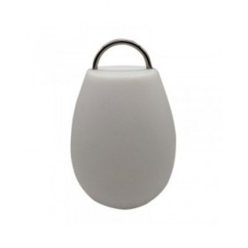 Lampada ad energia solare DKD Home Decor Nero Polietilene Bianco (22 x 22 x 31,5 cm)