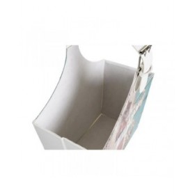 Portariviste DKD Home Decor 40 x 18 x 41 cm Multicolore Cartone Mediterraneo (2 Unità)