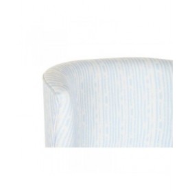 Poltrona DKD Home Decor 73 x 67 x 85 cm Azzurro Legno Bianco