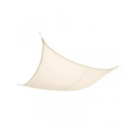 Vela parasole DKD Home Decor Beige 500 x 500 x 2 cm 500 x 500 x 500 cm Candela