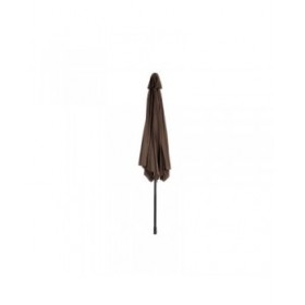 Ombrellone DKD Home Decor Nero Marrone Acciaio 300 x 300 x 250 cm