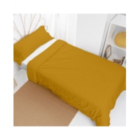 Set di copripiumino HappyFriday Basic Kids Senape Singolo 2 Pezzi