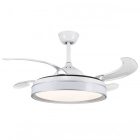 Ventilatore da Soffitto Universal Blue NASIM Bianco