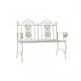 Panca DKD Home Decor Bianco 118 x 53 x 98 cm