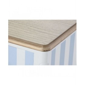 Mobile TV DKD Home Decor Bianco Blu cielo (120 x 48 x 60 cm)