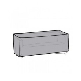 Copridivano DKD Home Decor Nero Grigio scuro 205 x 80 x 60 cm