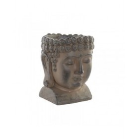 Vaso DKD Home Decor 26 x 25 x 30 cm Fibra di Vetro Buddha