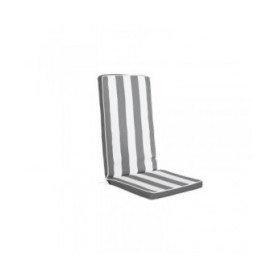 Cuscino per sedie DKD Home Decor Grigio Bianco (42 x 4 x 115 cm)