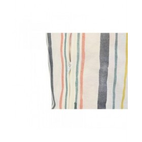 Cuscino DKD Home Decor Da terreno Multicolore Alluminio Righe 120 x 80 x 16 cm