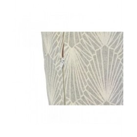 Cuscino DKD Home Decor Da terreno Bianco Verde Grigio chiaro Bambù Alluminio 120 x 80 x 16 cm